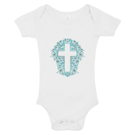 Blue Rose Cross