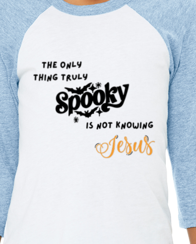 Spooky Youth 3/4 Baseball Tee