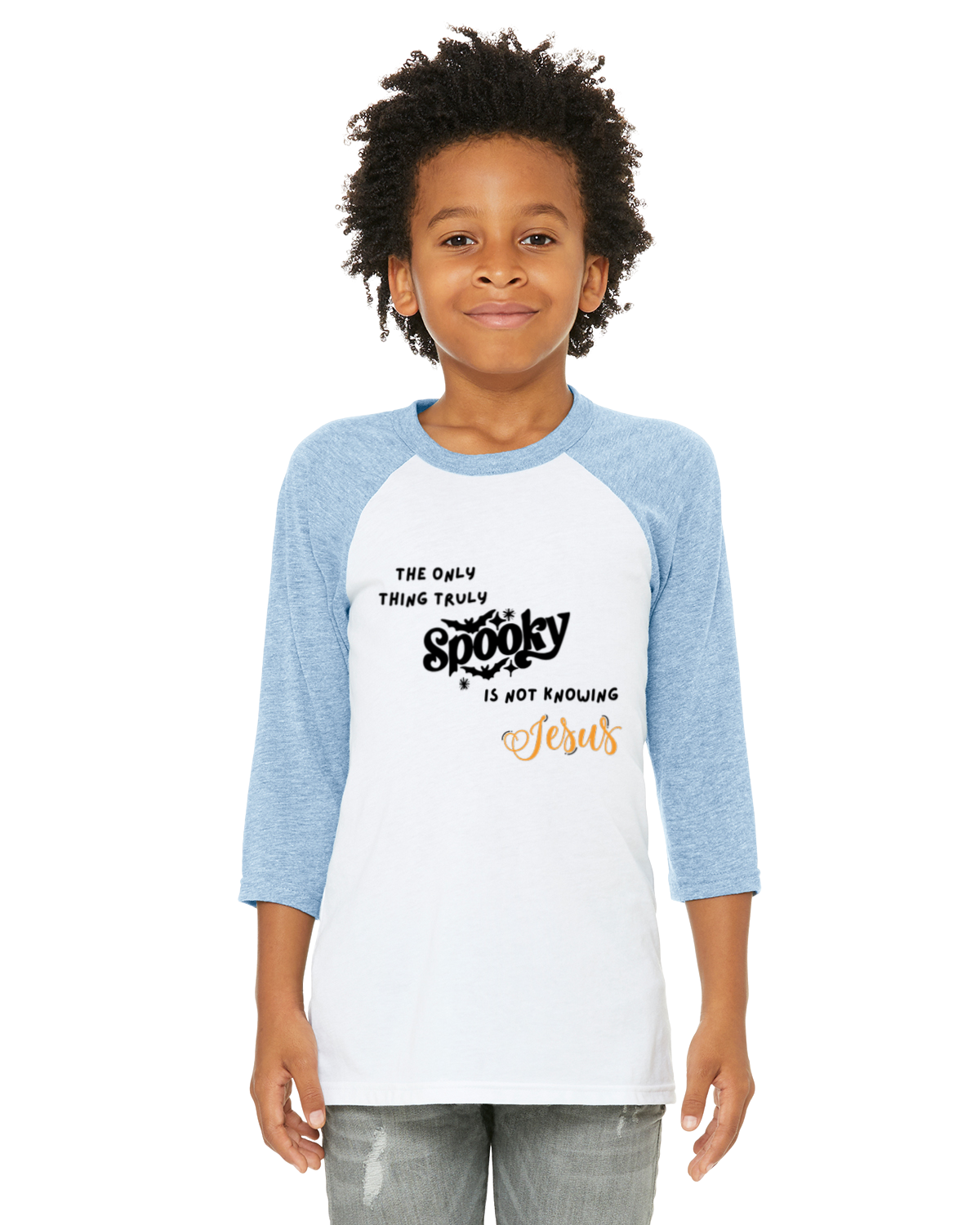 Spooky Youth 3/4 Baseball Tee