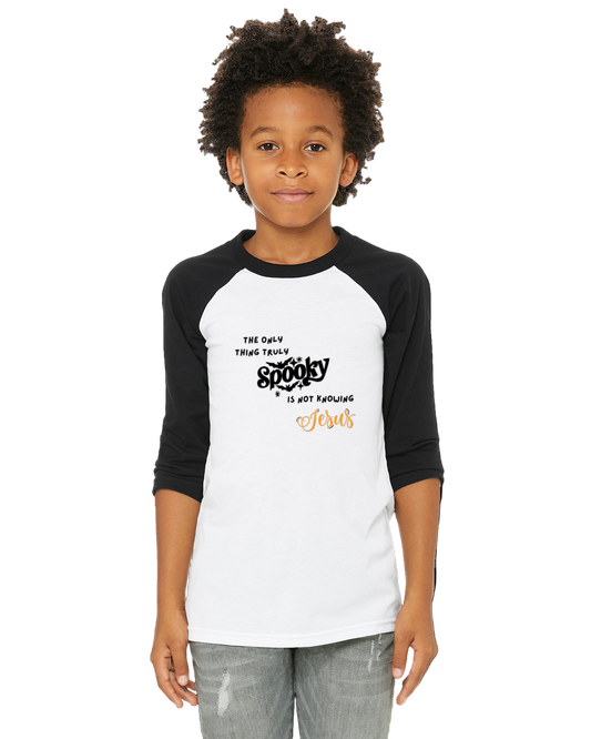 Spooky Youth 3/4 Baseball Tee